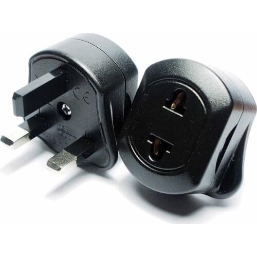 Multifunctional US to UK Plugs Adapter EU to UK Plugs Power Converter Plugs 2 Pin Socket US to UK Travel Adapter