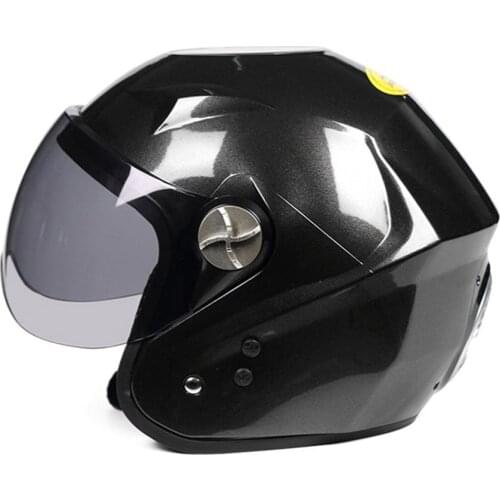 Motorcycle Helmet Cap Safety Helmet Ventilated Breathable Hard Cap With Solar Power Smart Bluetooth Summer Cooling Fan Cycling