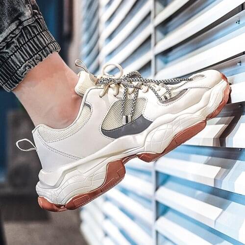 Mens Casual Shoes Winter Sneakers Footwears Fashion Sport Trainers Outdoor Classic Lace-up Shoes