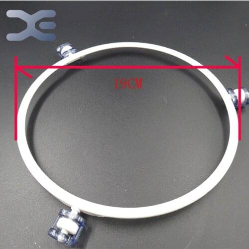 Guide Roller 2Pcs Lot Microwave Oven Parts Glass Plate Support Oven Bracket Roller Plastic Ring Glass Microwave Tray Bracket