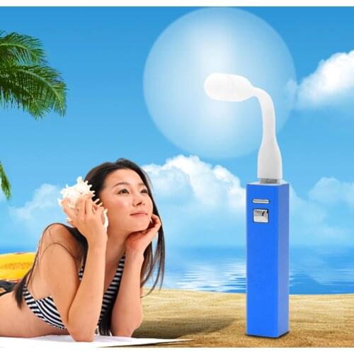Portable Mini USB Fan Flexible Summer Cooler Comfy Breeze For Laptop Power Bank Plug In Computer Summer Gadget Micro Usb Fan