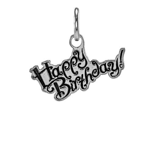 Happy Birthday Silver / Gold Necklace