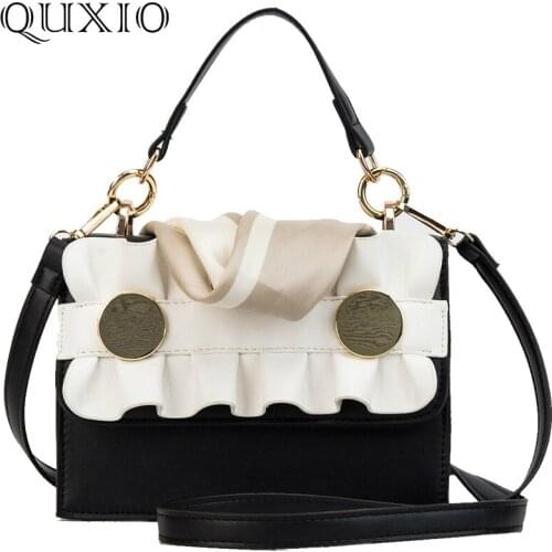 Scarves Handle Womens Shoulder Bags 2019 New Fashion Floral Messenger Bags For Ladies Elegant Girls Crossbody Bag Bolsa DG02