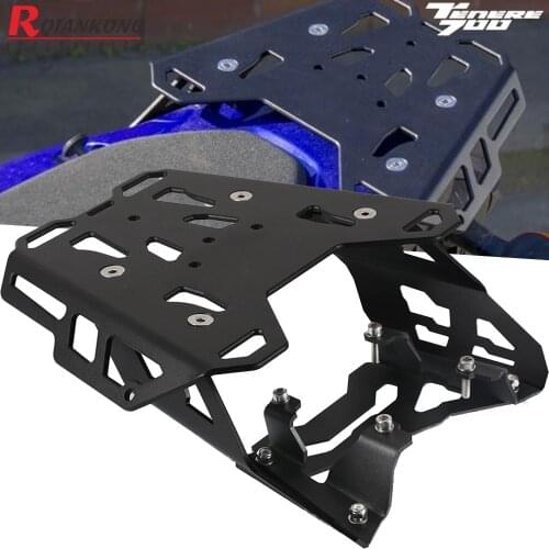 T7 Motorcycle Rear Luggage Rack Bracket Cargo Shelf Carrier Extending HolderFor Yamaha Tenere 700 Tenere700 Rally 2019 2020 2021
