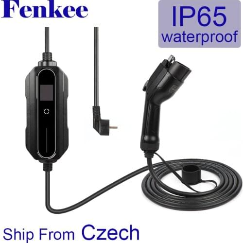 Type 1 J1772 EV Charger Switchable 16A Electric Car Charger Cable Schuko Plug EVSE