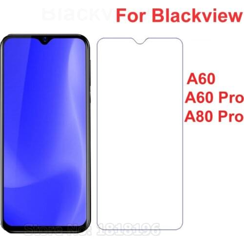 Blackview A60 Tempered Glass Ultra-thin Protective Mobile Phone Front Film Screen Protector for Blackview A80 Case Glass Cover