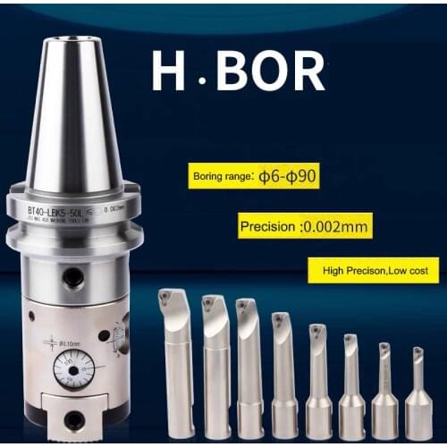 High precision 0.002mm Fine bore head BT30 BT40 BT50 SK30 SK40 SK50 HSK63A HBOR50 CNC boring tools