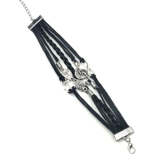 XAXBXC Black Bracelets