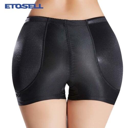 Women Padded Seamless Body Shaping Panties Buttocks Enhancement Underwear Shaping Shorts