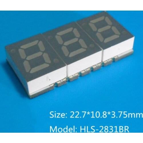 0.28 three-digit SMD digital tube LED digital tube digital tube SMD digital tube 3-digit digital tube