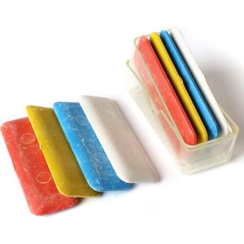 4pcs/Lot Colourful Tailor Chalk DIY Dressmakers Clothing Making Tools Practical Tailoring Accessories With Plastic Box Packaging