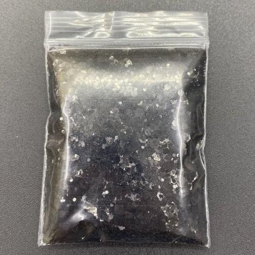 50g/bag 3D Hexagon Holographic Chunky Glitter Nail Tips Glitter Powder Mermaid Glitter Flakes Sparkly Glitter Resin Crystal mud