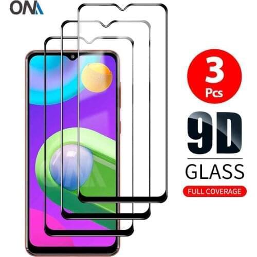 3Pcs 9D Curved Tempered Glass For Samsung Galaxy A02 / A02s / M02 / M02s Screen Protector For Samsung Galaxy A32 Protection Film