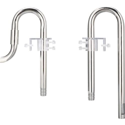 Aquarium Fish Tank Filter Inflow Outflow Lily Pipe Oil Film Remover Skimmer Set M68E