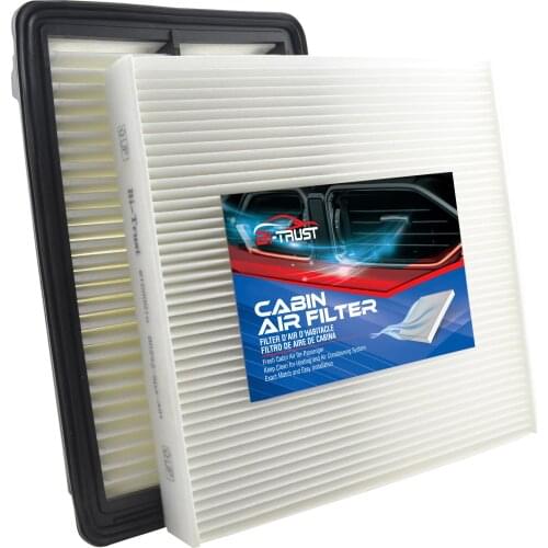 Bi-Trust Engine & Cabin Air Filter for 2013-2015 Acura ILX L4 2.4L 2012-2015/Honda Civic L4 2.4L 80292-TZ3-A41 CA1112