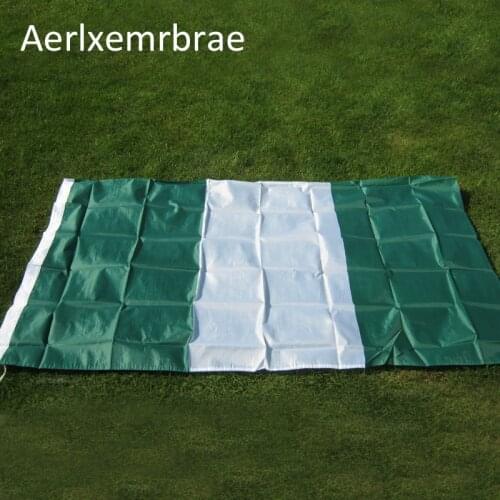 Aerlxemrbrae flag Large Nigeria Flag 90*150cm emblem of the Council of Nigeria Flag