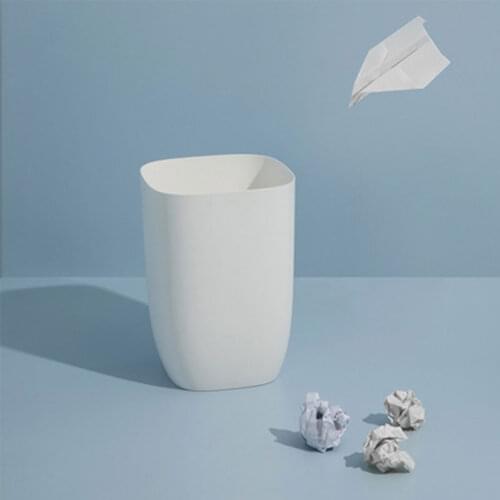 Bins Office Bin bathroom Living room Kitchen Trash Can Paper-Basket Creative Household Home Living Accessories