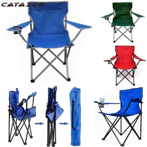 Light Folding Chair Camping Fishing Seat Portable Beach Garden Outdoor Camping Leisure Picnic Beach Chair Tool