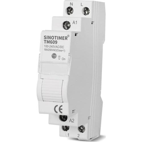 Home Smart 18mm 1P WiFi Remote APP Control Circuit Breaker Timing Switch Staircase Timer Din Rail Universal 110V 220V AC Input