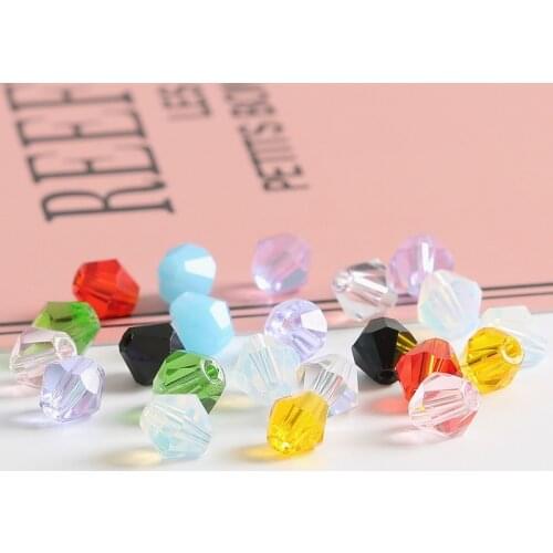 High Quality 145 pcs Dia 3mm Multicolor Pointed Shape Glass Crystal Beads for DIY Craft Sewing Clothing Accessories Decoration