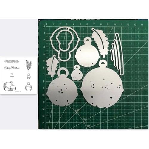 2021 Metal Cutting Dies And Stamps Stencil For DIY Scrapbooking Dies Embossing Paper Card Making Cutting Dies Christmas Bells