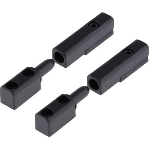 2x Weld on Gate Hinges 3.8" Heavy Duty Weld On Weldable Hinge Black