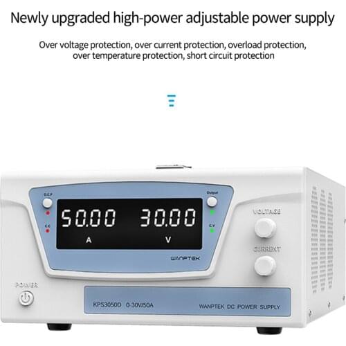 30V 50A 1500W Encoder Adjustment Knob Control DC Power Supply Upgrade Four-digit Digital Stabilizer Laboratory Test KPS3050D
