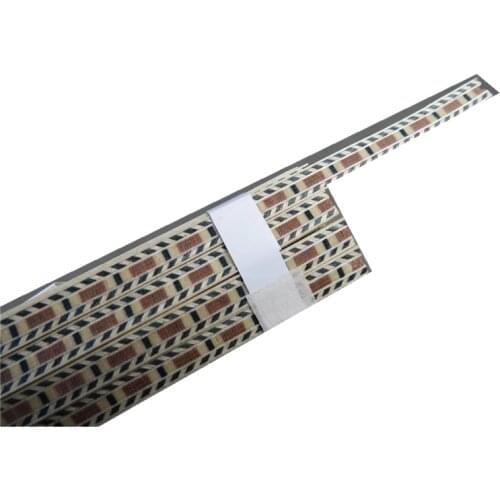 40STRIP LUTHIER FIGURED BINDING XL-62,Measures 6mm x1.2mm thick and 640mm long