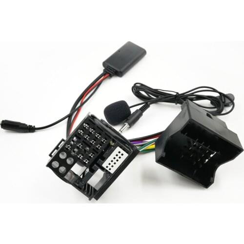 Biurlink Car RD4 Radio Microphone Hands Free Bluetooth 5.0 Aux-in USB Audio Auxiliary Adapter for Citroen C5 C6 C8 C2 C3