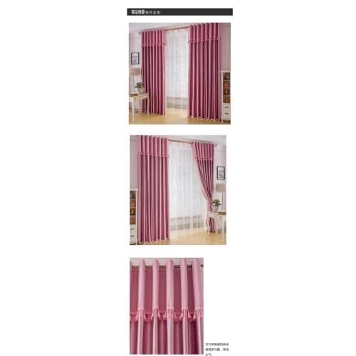Free shipping High Quality satin embossed blackout curtains for living room curtain