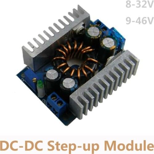 DC 8-32V to 9-46V Step up Module 150W High Power Boost Converter Module for Mobile Car Notebook Power Supply C7A2