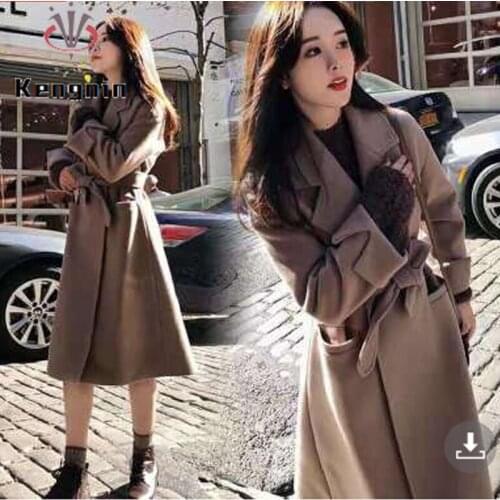 Женские пальто Kengnin China At AliExpress