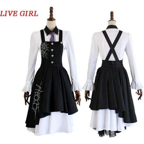 New Anime Danganronpa V3 Tojo Kirumi Cosplay Costume Japanese Game Anime Uniform Suit Outfit Clothes For Woman