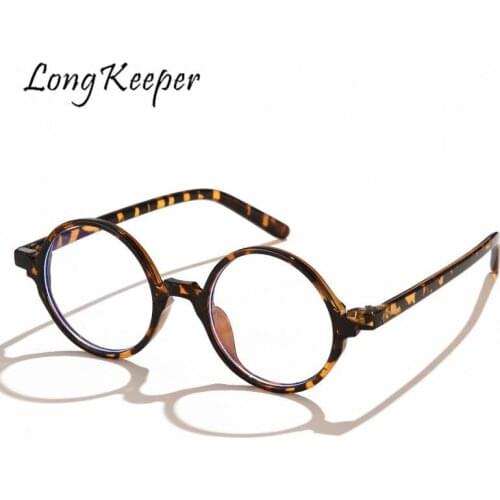 Retro Small Round Frame Anti Blue Light Glasses Men Women Vintage Computer Glasses Optical Eyewear Frame Decoration Eyeglasses
