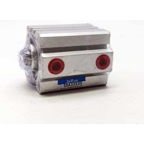 Pneumatic Compact Cylinder SDA32X30 Bore 32mm Stroke 30mm Air Cylinder