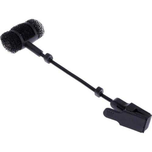 Saxophone Microphone MIC Clip Clamp Holder Sax Stage Performance Accessory