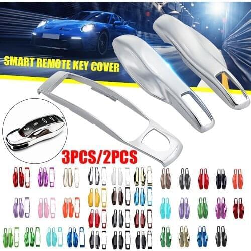 Smart Key Middle + Side Cap Casing Shell Cover Case for Porsche Boxster Cayenne Panamera Macan Cayman 911 918 996 997 991