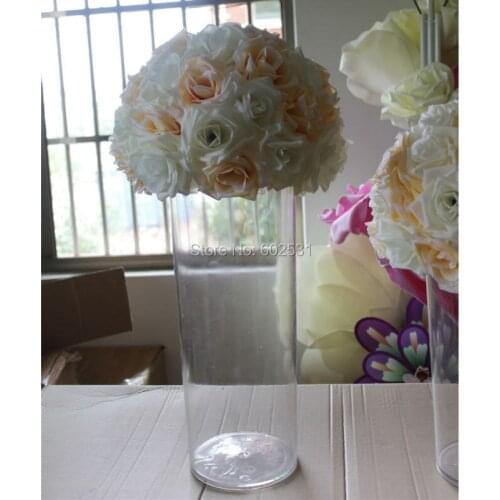 SPR mix color-Free shipping!10pcs/lot wedding road lead artificial flower ball wedding table flowers centerpiece flower wall