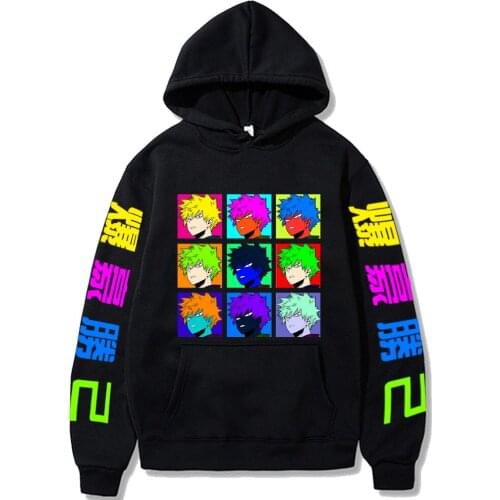 My Hero Academia Cosplay Hoodies Sweatshirts Cosplay Bakugou Katsuki Pullovers Casual Loog Sleeve Autumn Hoodie Sweatshirt