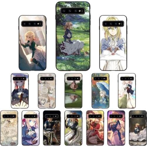 Yinuoda violet evergarden Phone Case for Samsung S6 S6edge Plus S7 S7edge S8 S9 S10 S10E S20 Plus Ultra