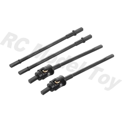 Hard Steel Front Rear Axle CVD Drive Shafts Upgrades Parts Accessories for RC Crawler Car Axial Capra Unlimited Trail Buggy UTB