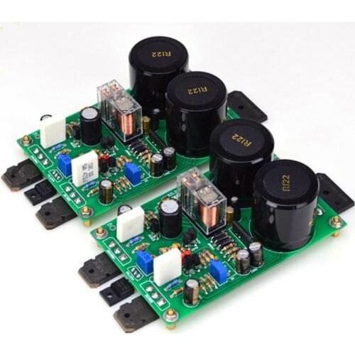 1pair X1 Power Amplifier AMP Finished Board 30W class AB w/1237 Protection Circuit