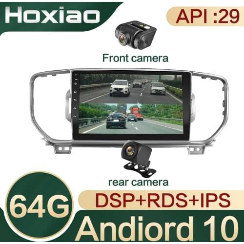 4G + 64G Android 10.0 DSP autoradio lecteur multimédia navigateur GPS pour KIA Sportage 4 KX5 2016 2017 2018 Audio 2Din IPS RDS