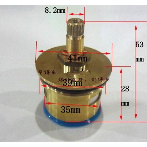 Ceramic Cartridge Accessory For Quick Opening Flush Valve Core Crouch Irrigator Product Full Copper Handle Switch Repair Parts