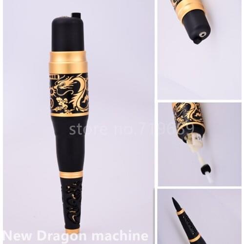 Free shipping Permanent Makeup Golden Dragon tattoo Machine kits Taiwan Original Permanent Makeup Machine