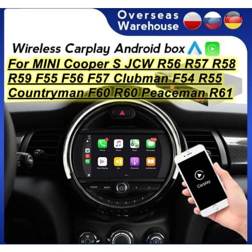 Wireless Carplay Module Decorder Box For BMW MINI Cooper CIC NBT EVO System Android Auto Multimedia Support Mirror Link USB