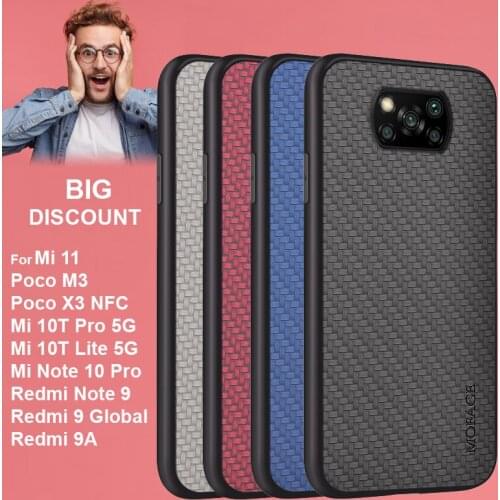 For Redmi Note 8 7 9 Pro Max Power Prime 7S 9S 4 4X Cover Redmi 9A Y1 9AT 9C 9i Case for Poco X3 M3 Mi 11 10T Pro Lite 5G Shell