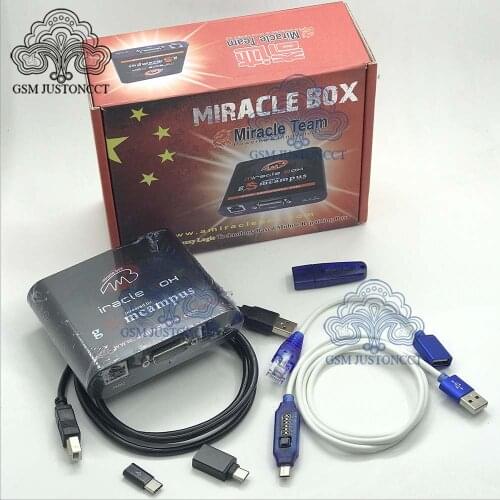 Miracle Box with Miracle Key Dongle + UMF All Boot cable for china mobile phones Unlock Repairing unlock