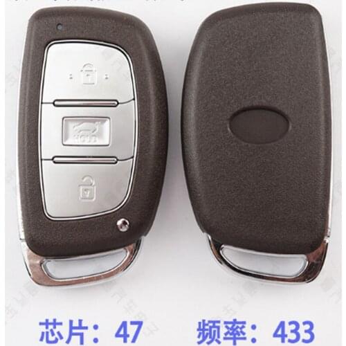 DAKATU Replacement New Smart Remote Car Key Fob 433MHz ID47 for Hyundai TUCSON f8000/f8500 Car Keyless Remote Key