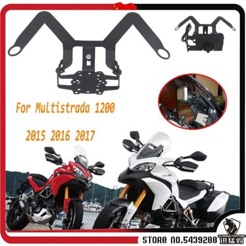 For DUCATI MULTISTRADA 1200 MY 2015-2017 SUPPORTO GPS Smart Phone Navigation Mount Mounting Bracket Adapter Holder